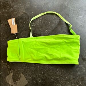 Neon Green skims swim Bandeau Top